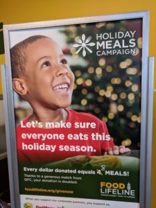 Holiday meal campaign